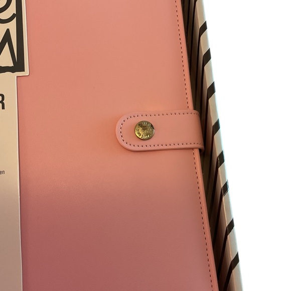 Carpe Diem A5 Planner Box Set W/Inserts Large Agenda 6 ring Binder "BLUSH" Pink - Picture 9 of 10